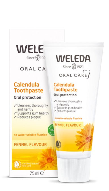 WELEDA Calendula Toothpaste 75ml-Matakana Pharmacy