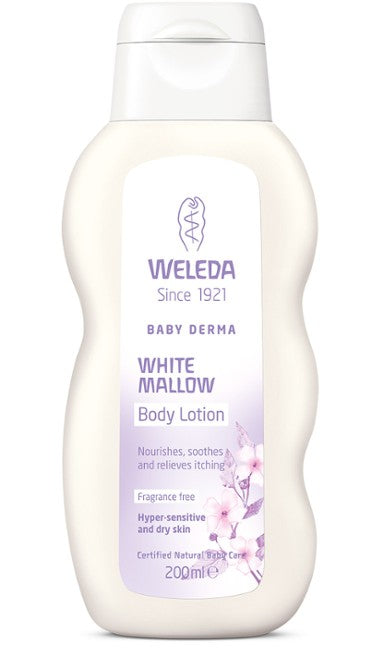 WELEDA White Mallow Body Lotion 200ml-Matakana Pharmacy