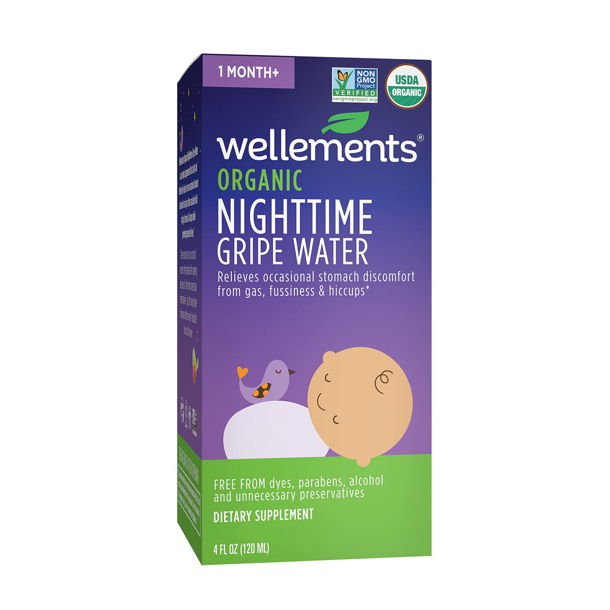 Wellements Org. N/T GripeWater 120ml-Matakana Pharmacy