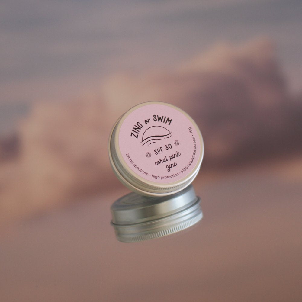 ZINC/SWIM Coral Pink Zinc SPF30 45g-Matakana Pharmacy