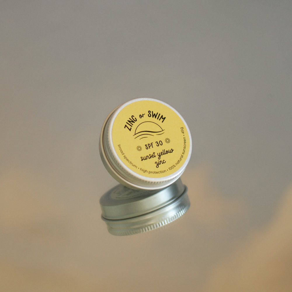 ZINC/SWIM Sunset Yellow Zinc SPF30 45g-Zinc Or Swim-Matakana Pharmacy