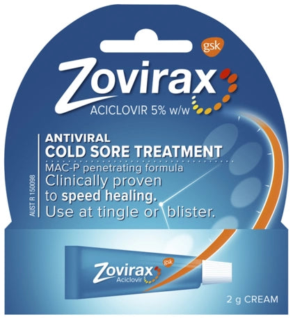Zovirax Aciclovir Tube 2g-Haleon-Matakana Pharmacy